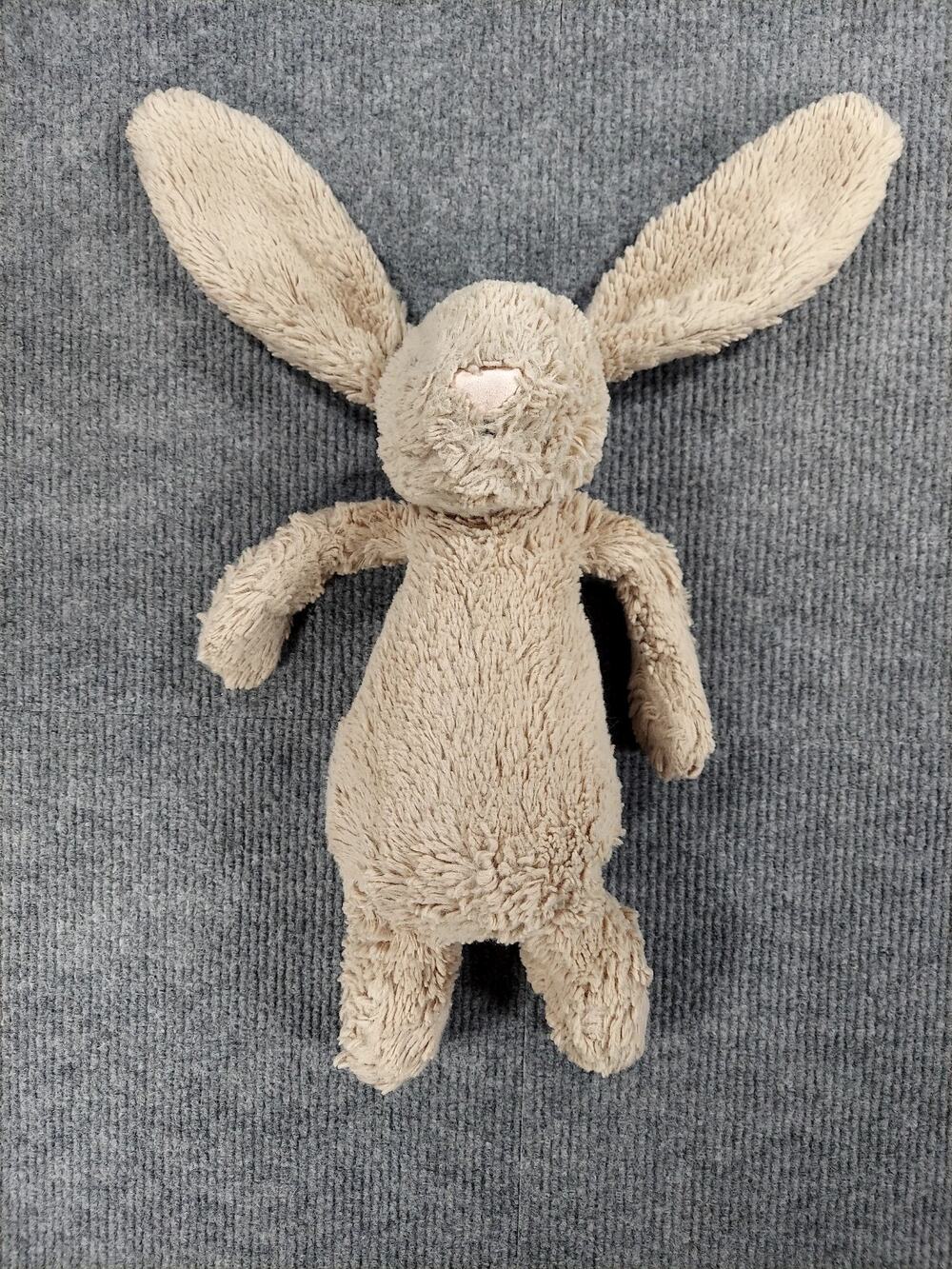 Jellycat London Bashful Bunny Beige Medium 12" Plush Toy Stuffed Animal